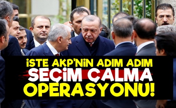 İşte AKP'nin Seçim Çalma Organizasyonu!