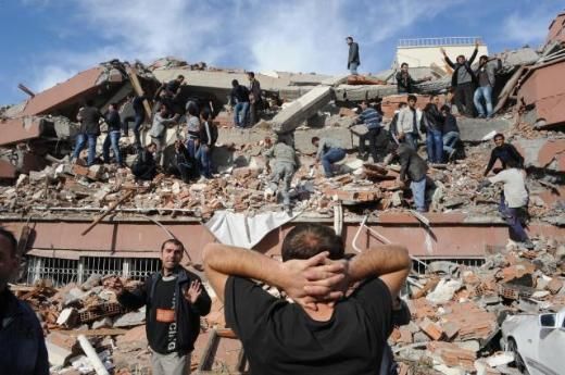 Deprem'den İlk Fotoğraflar