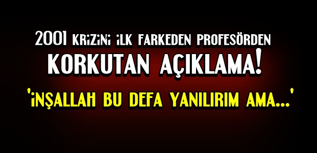 PROF. TARHAN 'YOK ARTIK' DEDİRTTİ...