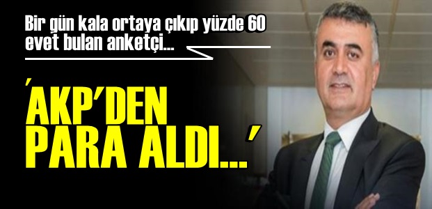 'YÜZDE 60'LIK ADİL GÜR AKP'DEN PARA ALDI...'