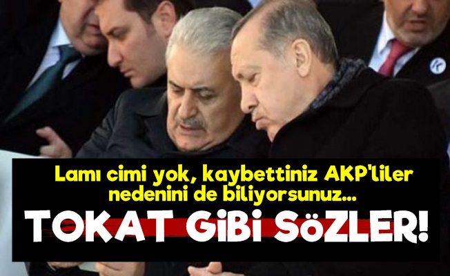 'Lamı Cimi Yok Kaybettiniz AKP'liler...'