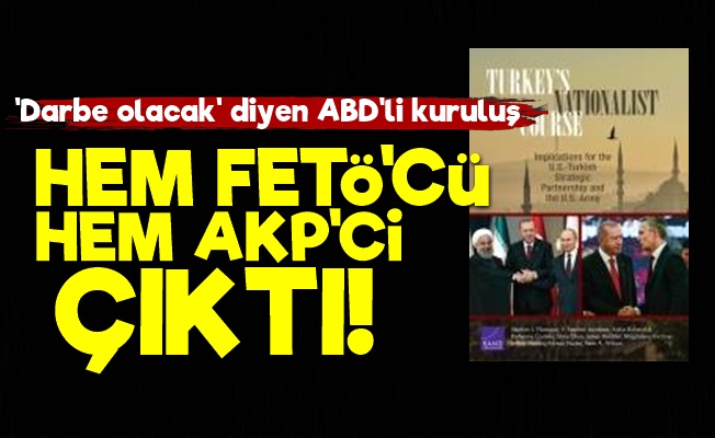 ABD'li O Kuruluş Hem FETÖ'cü Hem AKP'ci Çıktı!