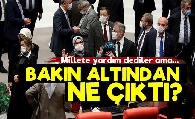 AKP'nin Yardım Adı Altında...
