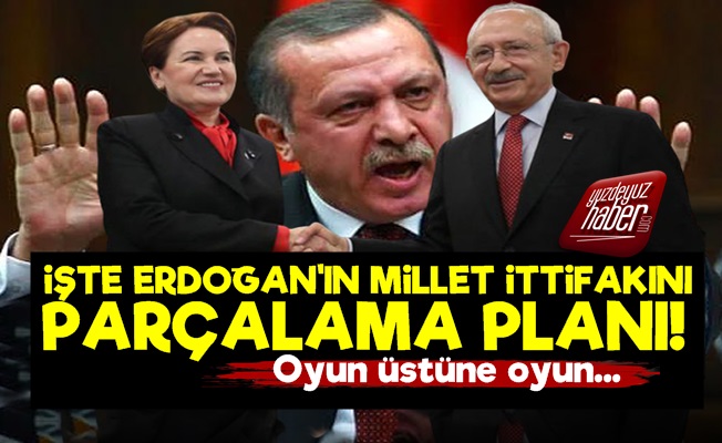 İşte Erdoğan'ın Millet İttifakını Parçalama Planı!
