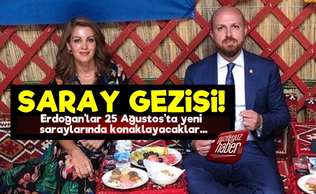 Bilal Erdoğan Yeni Saraylarını Gezdirdi!