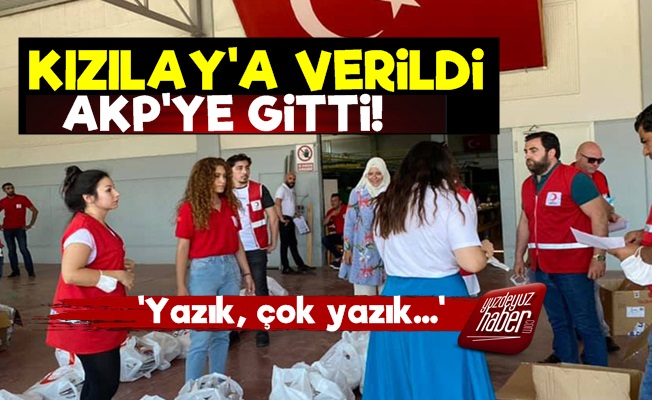 Halk Kızılay'a Verdi AKP'ye Gitti!