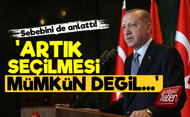 'Artık Erdoğan'ın Seçilmesi Mümkün Değil'