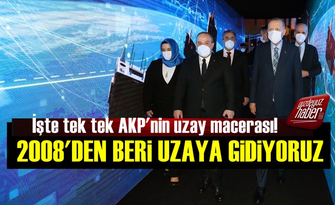 AKP'nin Uzay Macerası 13 Yıl Önce Başlamış!