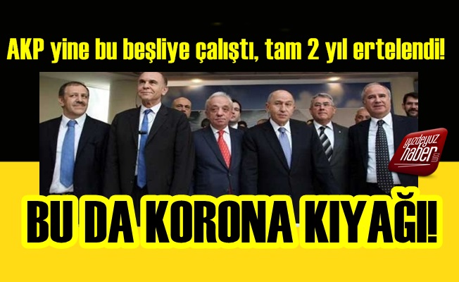 AKP Yine 5'li Müteahhitlerine Çalıştı!