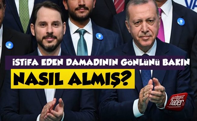 Erdoğan, Damadı Berat Albayrak'ın Gönlünü Bakın Nasıl Almış?