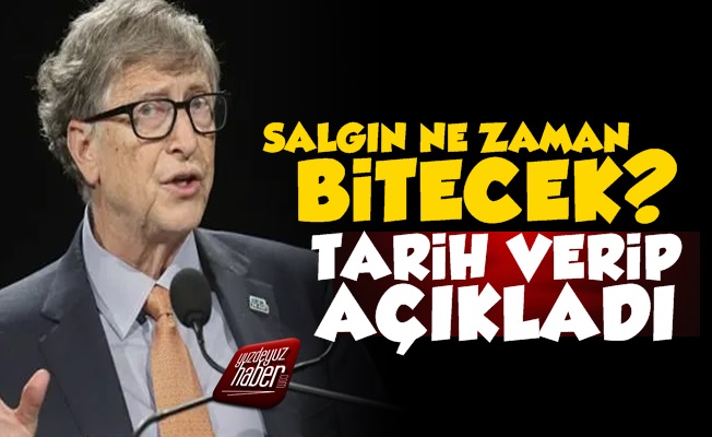 Bill Gates Salgının Bitişi İçin Tarih Verdi