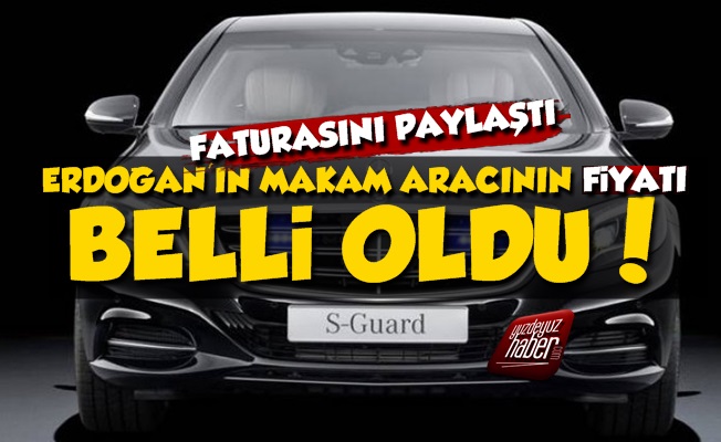 Erdoğan'ın Ultra Lüks Makam Aracının Fiyatı!