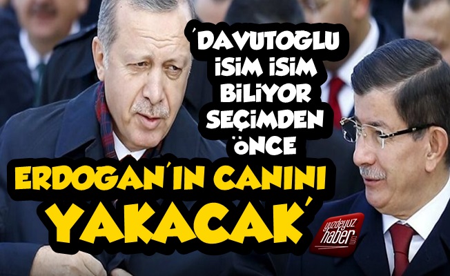 'Davutoğlu, Erdoğan'ın Canını Yakacak Çünkü...'