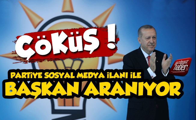 Sosyal Medyadan AKP'ye Başkan Aranıyor
