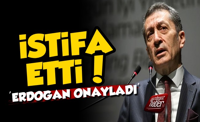 Ziya Selçuk İstifa Etti, Erdoğan Onayladı