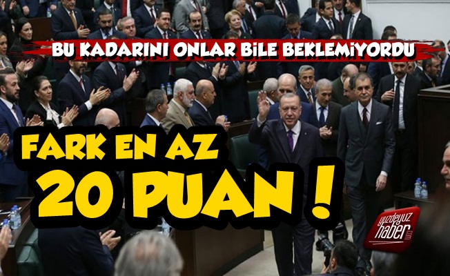 AKP'de Dev Çözülme! Fark En Az Yüzde 20