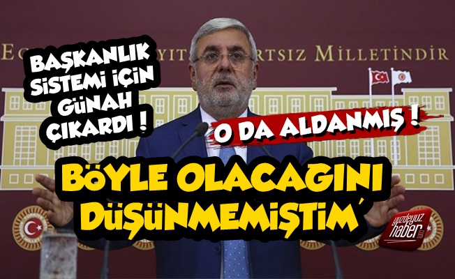AKP'li Metiner de Başkanlık Sistemi İçin Günah Çıkardı!