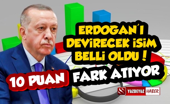İşte Erdoğan'ı Devirecek İsim! 10 Puan Fark Atıyor