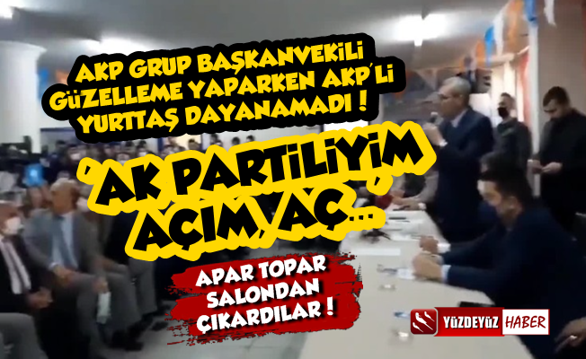 AKP Grup Başkanvekili Neye Uğradığını Şaşırdı! 'Açım Aç...'