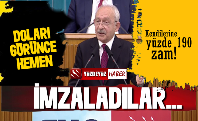 Kılıçdaroğlu: Doları Görünce Anında İmzayı Attılar Ama...