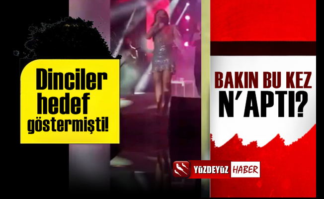 Dincilerin Hedefi Melek Mosso Ankara Konserini Bakın Neyle Tamamladı?