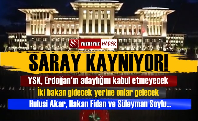 Erdoğan'ın Sarayı Kaynıyor, Bomba İddialar!