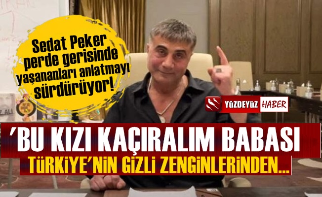 Sedat Peker, Türkiye'nin Perde Arkasını İfşaya Devam Ediyor