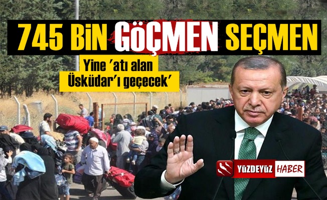 'Erdoğan'a Oy Verecek 750 Bin Göçmen Seçmen Varedildi'