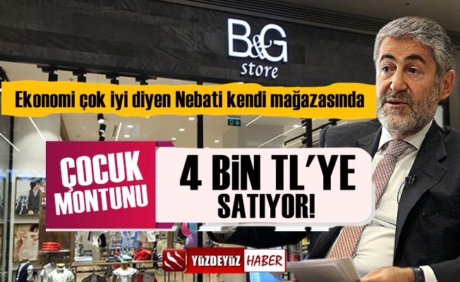 Nureddin Nebati'nin B&G Mağazasında Fiyatlar Dudak Uçuklattı