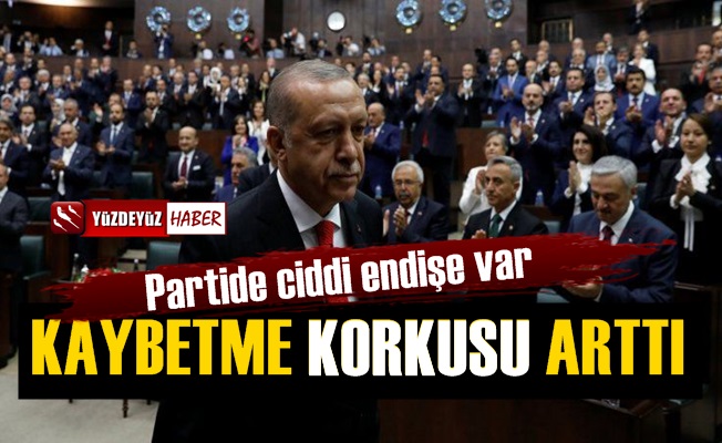 AKP'de Seçim İçin Endiye Zirvede