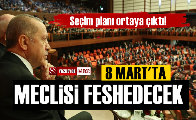 Erdoğan'ın Seçim Planı Ortaya Çıktı, 8 Mart'ta Meclisi Feshedecek
