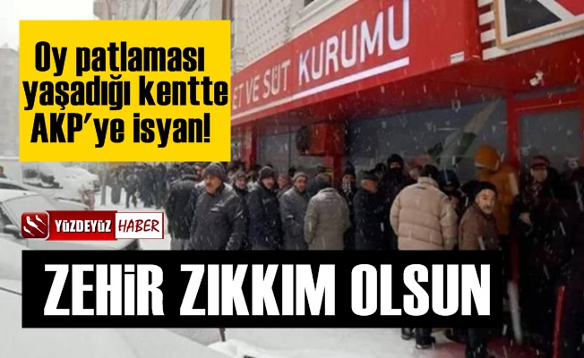 AKP'nin gözbebeği olan kent bile isyan etti, 'Zehir zıkkım olsun bunlara'