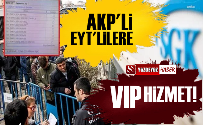EYT başvurularında AKP'lilere VIP Oda İddiası