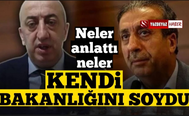 AKP'li Mehdi Eker, bakanlığını soydu, Yüce Divan şart'