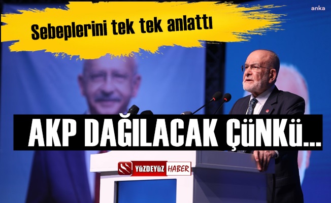 Karamollaoğlu: AKP dağılacak çünkü...
