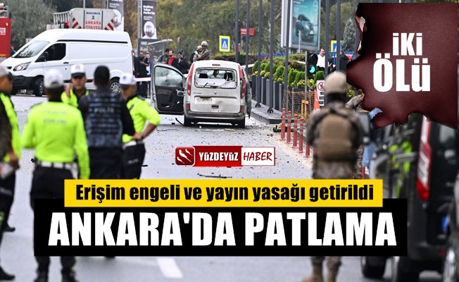 Ankara'da bombalı saldırı, 2 ölü