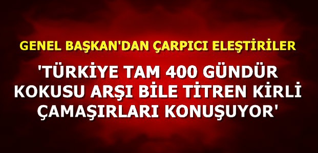 'ARŞI BİLE TİTRETTİNİZ AKP'LİLER...'