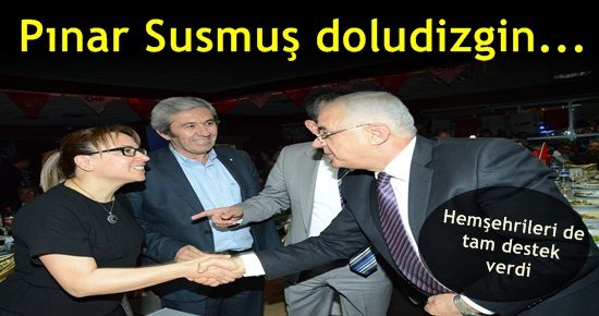 PINAR SUSMUŞ'A HEMŞEHRİLERİNDEN TAM DESTEK...