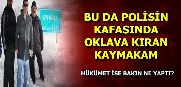 POLİSİN KAFASINDA OKLAVA KIRDI!