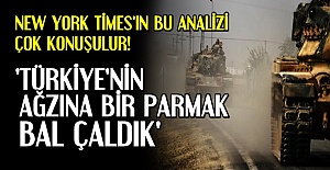 'TÜRKİYE'NİN AĞZINA BİR PARMAK BAL ÇALDIK'