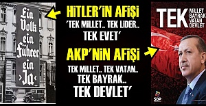 'EVET'ÇİLERİN AFİŞİ ŞOKE ETTİ!..