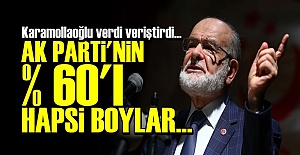 'AK PARTİ'NİN YÜZDE 60'I HAPSİ BOYLAR...'