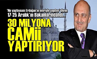 BAYRAKTAR'DAN 'VIP CAMİİ'..