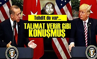 TRUMP TEHDİT ETMİŞ!..