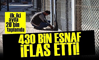 AKP EKONOMİSİ! 430 BİN ESNAF İFLAS ETTİ...
