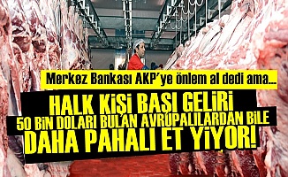 MERKEZ BANKASI'NDAN AKP'YE 'ET' UYARISI!