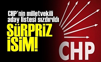 CHP'NiN LİSTESİNDE SÜRPRİZ İSİM!