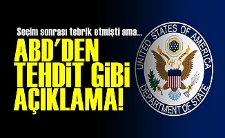 ABD'den Tehdit Gibi Türkiye Açıklaması!