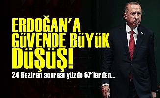 Erdoğan'a 'Güven' Şoku!