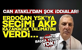 'Erdoğan YSK'ya 'Seçimi AKP Kazanacak' Talimatı Verdi'